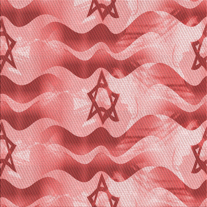 Round Patterned Pastel Pink Rug, pat3115rd