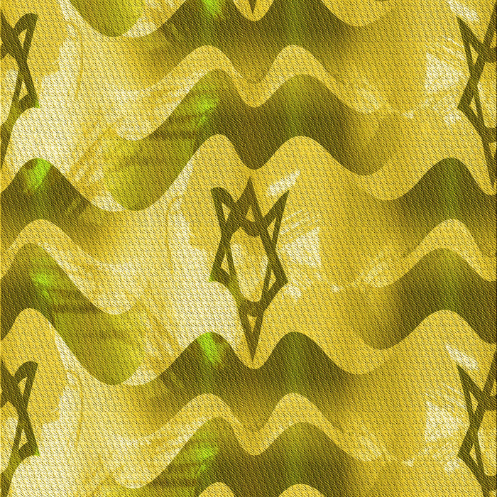 Patterned Yellow Rug, pat3115yw