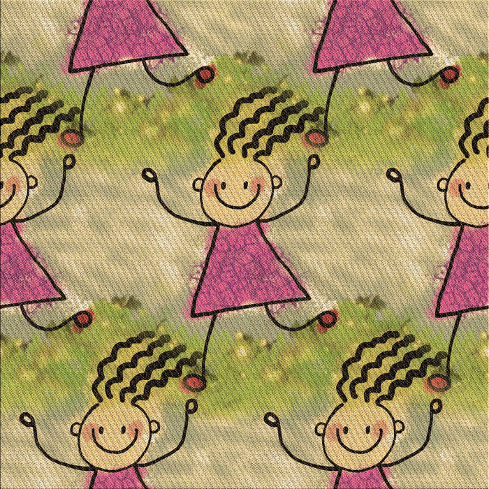 Round Patterned Sienna Brown Rug, pat3116brn