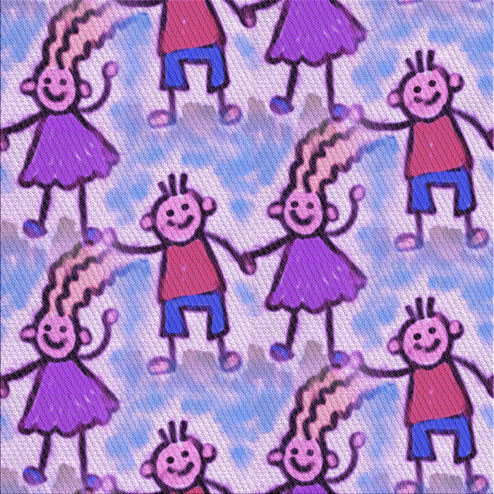 Round Machine Washable Transitional Dark Orchid Purple Rug, wshpat3118pur