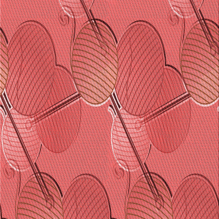 Machine Washable Transitional Red Rug, wshpat3119rd