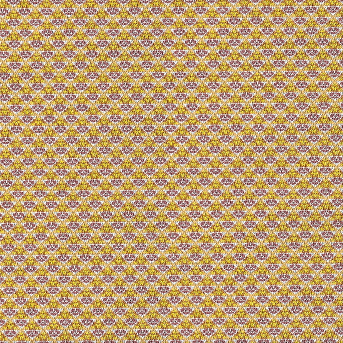 Square Patterned Red Novelty Rug, pat311