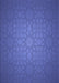 Patterned Light Slate Blue Rug, pat312blu