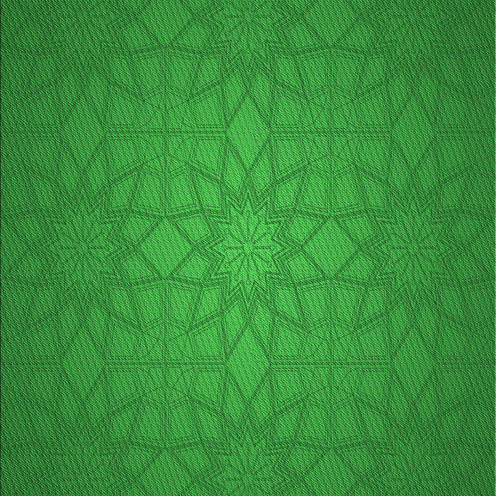 Patterned Green Rug, pat312grn