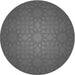 Square Patterned Gray Rug, pat312gry