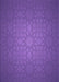 Machine Washable Transitional Amethyst Purple Rug, wshpat312pur