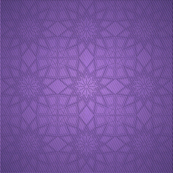 Round Patterned Amethyst Purple Rug, pat312pur