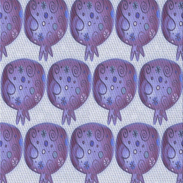 Patterned Blue Rug, pat3120blu