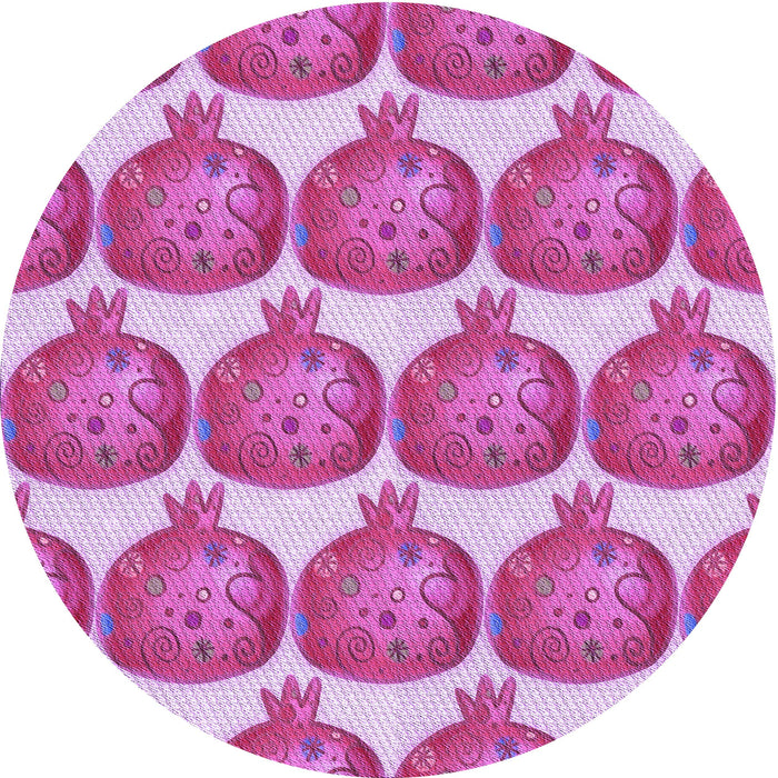 Square Machine Washable Transitional Violet Purple Rug in a Living Room, wshpat3120pur