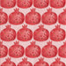 Round Machine Washable Transitional Light Coral Pink Rug, wshpat3120rd