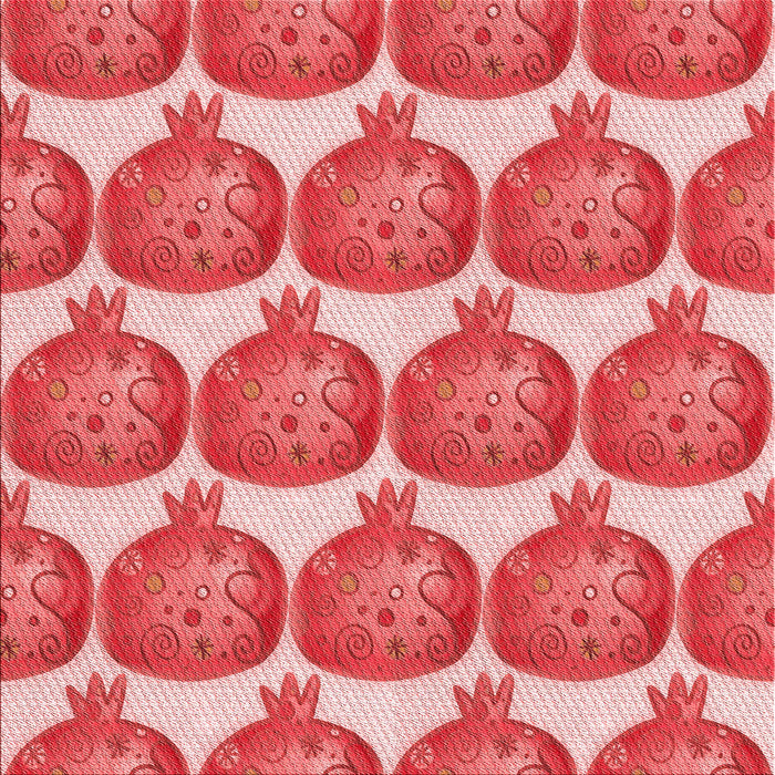 Round Patterned Light Coral Pink Rug, pat3120rd