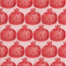 Round Patterned Light Coral Pink Rug, pat3120rd