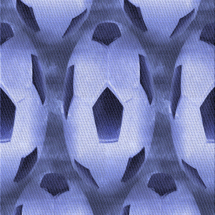 Patterned Denim Blue Rug, pat3121blu