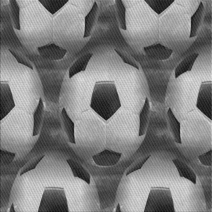 Round Patterned Dark Gray Rug, pat3121gry