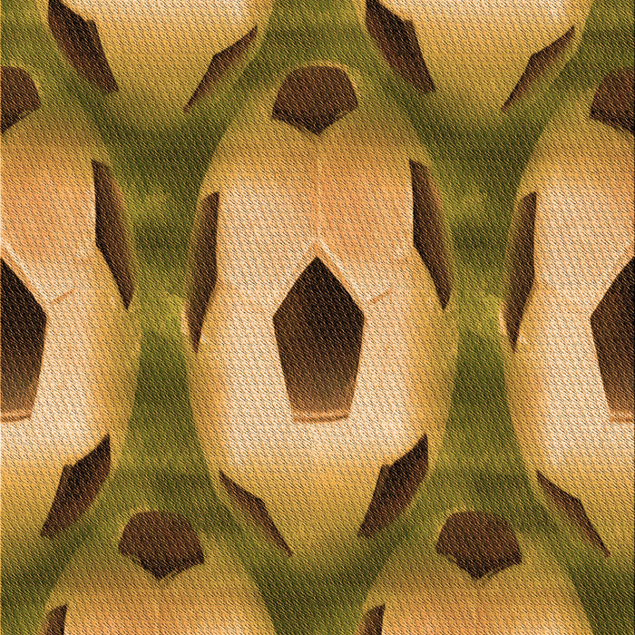 Patterned Dark Bronze Brown Rug, pat3121org