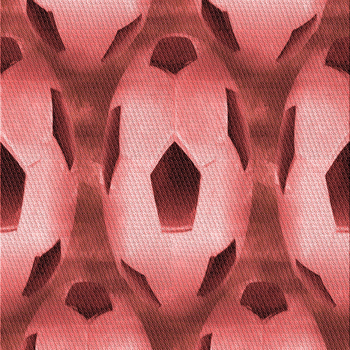 Patterned Red Rug, pat3121rd