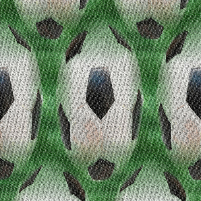 Patterned Forest Green Novelty Rug, pat3121