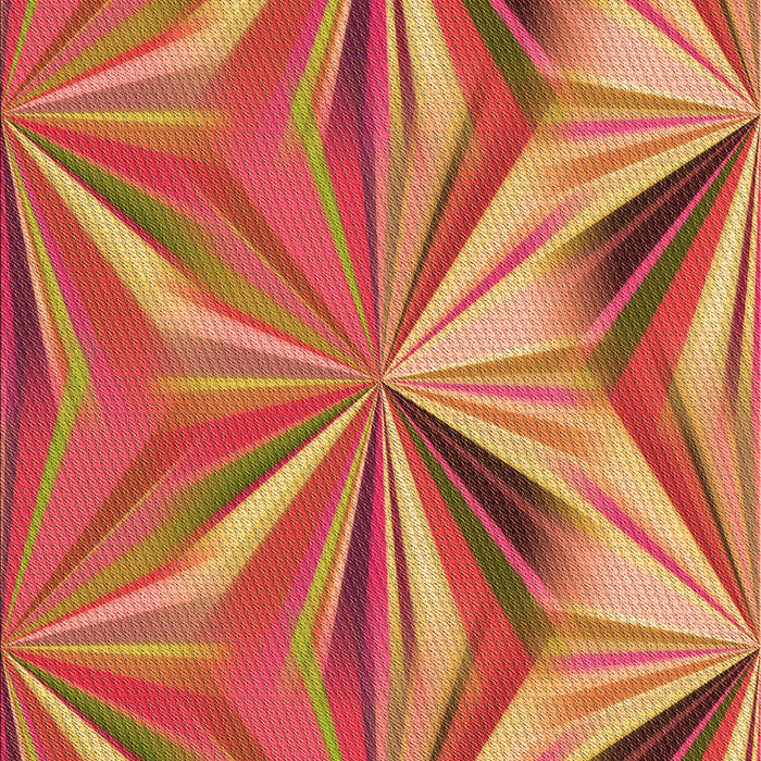 Patterned Orange Rug, pat3122org