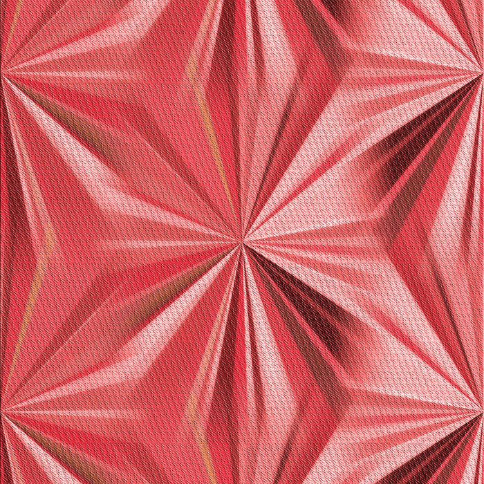 Patterned Red Rug, pat3122rd