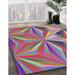 Machine Washable Transitional Pink Rug in a Family Room, wshpat3122