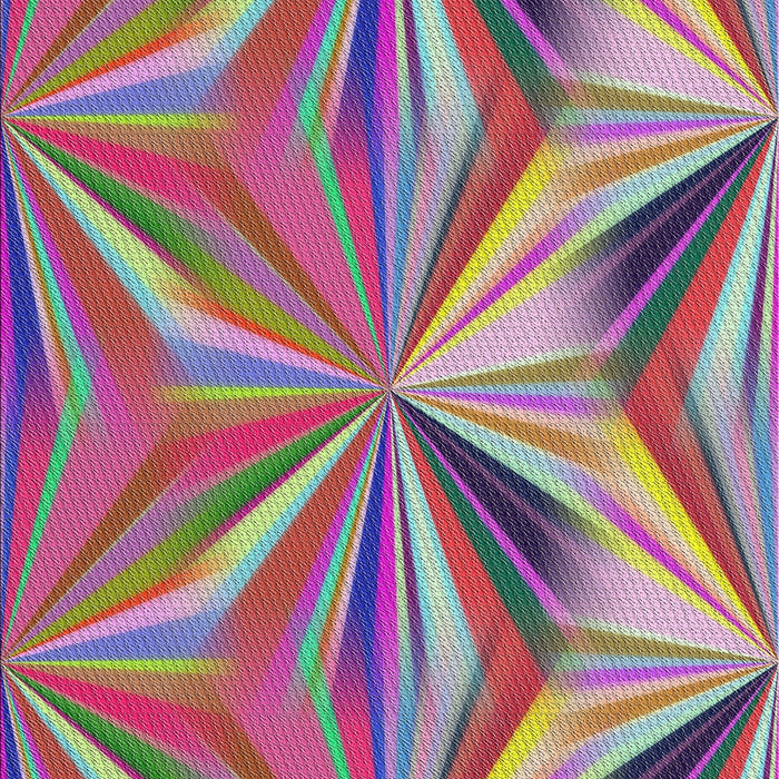 Patterned Pink Modern Rug, pat3122