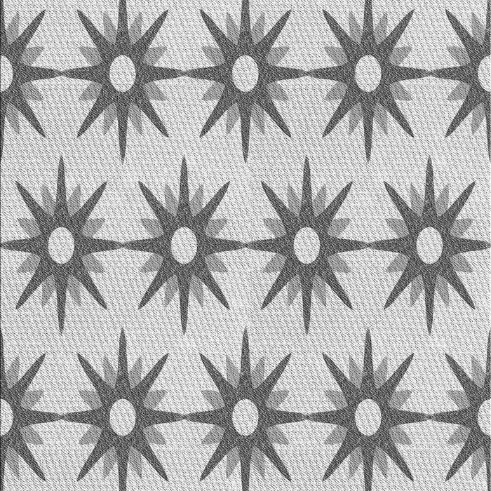 Machine Washable Transitional Gray Rug, wshpat3123gry