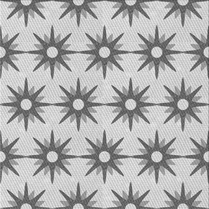 Round Machine Washable Transitional Gray Rug, wshpat3123gry