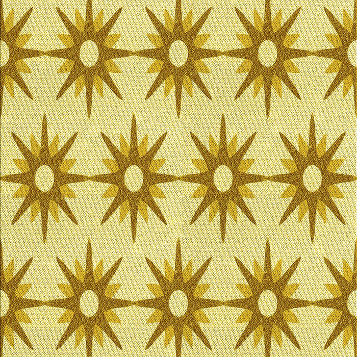 Patterned Caramel Brown Rug, pat3123yw