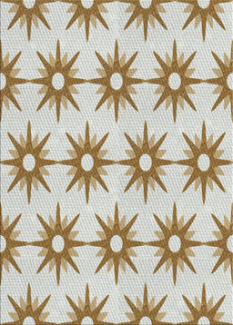 Machine Washable Transitional Dark Gold Brown Rug, wshpat3123