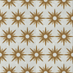 Sideview of Machine Washable Transitional Dark Gold Brown Rug, wshpat3123