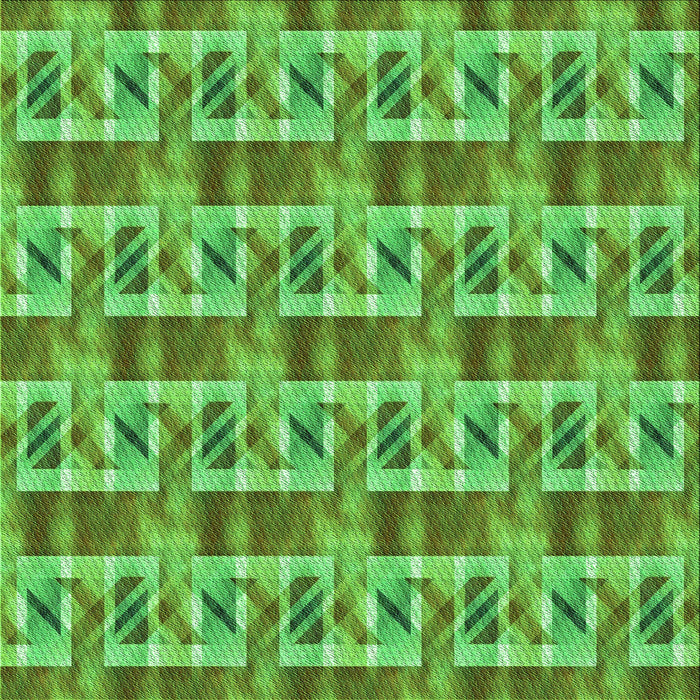 Round Patterned Dark Lime Green Rug, pat3124grn