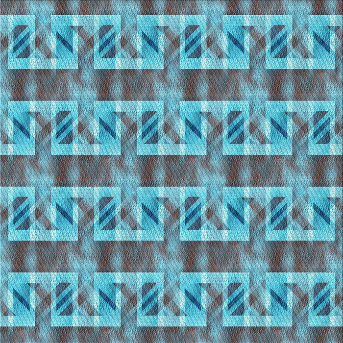 Round Machine Washable Transitional Bright Turquoise Blue Rug, wshpat3124lblu