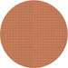 Square Patterned Orange Rug, pat3125org