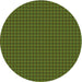 Square Machine Washable Transitional Army Green Rug in a Living Room, wshpat3126grn