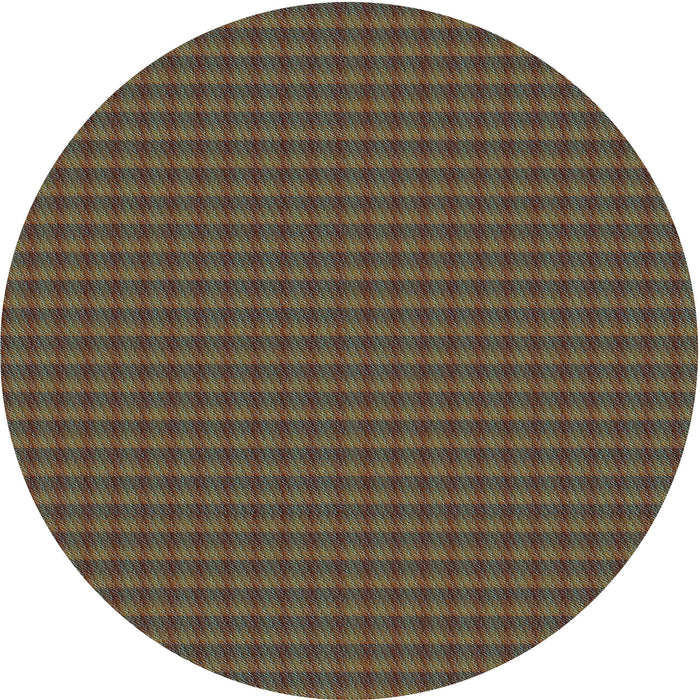 Square Patterned Sepia Brown Rug, pat3126lblu