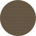 Square Patterned Sepia Brown Rug, pat3126lblu