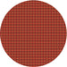 Square Patterned Red Rug, pat3126org