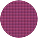 Square Patterned Deep Pink Rug, pat3126pur