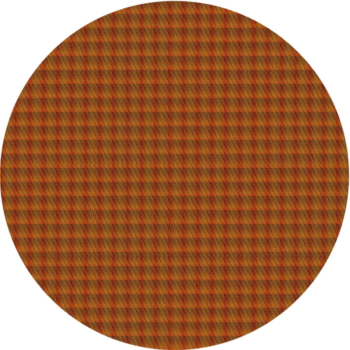 Square Machine Washable Transitional Orange Red Orange Rug in a Living Room, wshpat3126yw