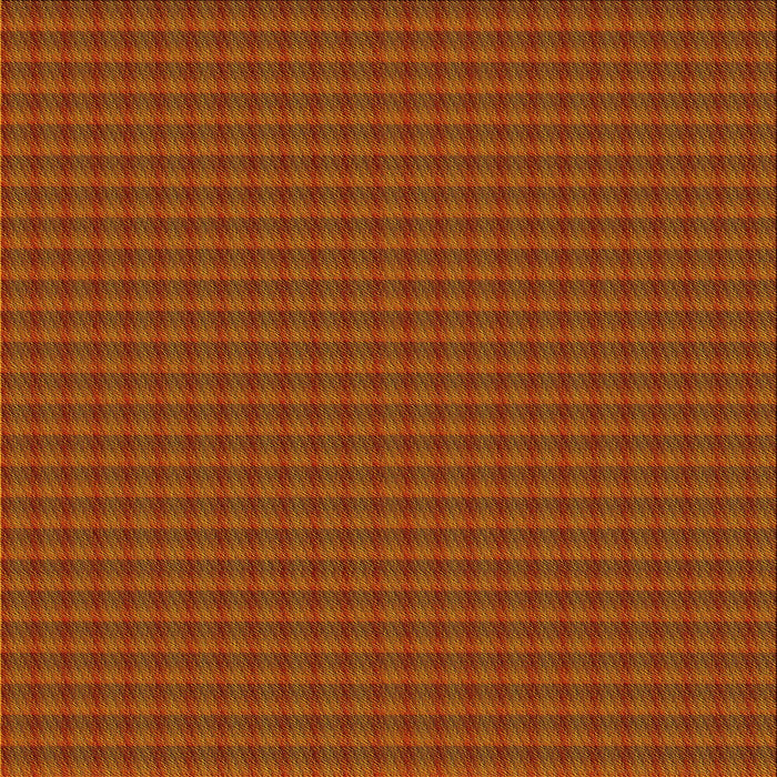 Round Patterned Orange Red Orange Rug, pat3126yw