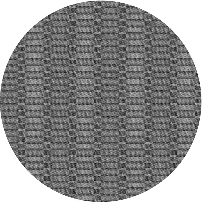 Square Patterned Gray Rug, pat3127gry