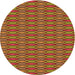 Square Patterned Cinnamon Brown Rug, pat3127org