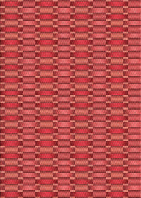 Machine Washable Transitional Red Rug, wshpat3127rd