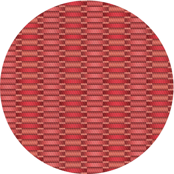 Square Machine Washable Transitional Red Rug in a Living Room, wshpat3127rd