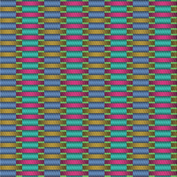 Square Patterned Dark Raspberry Purple Modern Rug, pat3127