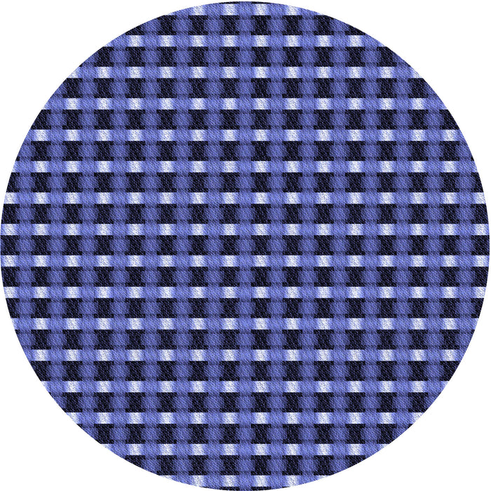 Square Patterned Sky Blue Rug, pat3128blu