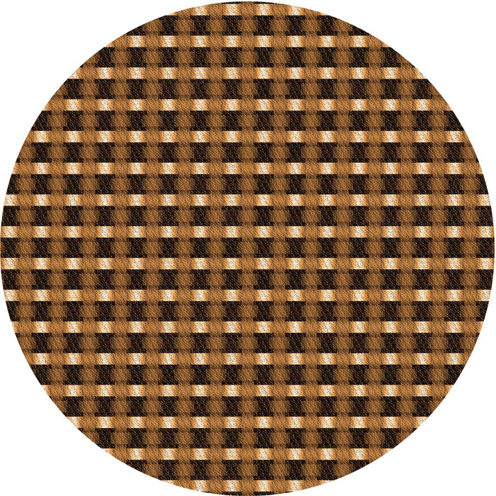 Square Machine Washable Transitional Orange Rug in a Living Room, wshpat3128org