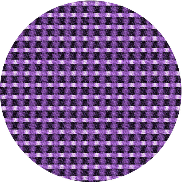 Square Patterned Purple Rug, pat3128pur