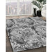 Machine Washable Transitional Cloud Gray Rug in a Family Room, wshpat3129gry