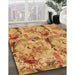 Machine Washable Transitional Orange Rug in a Family Room, wshpat3129org